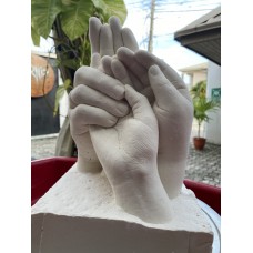 Hand-in-Hand Sculpture (3 hands)